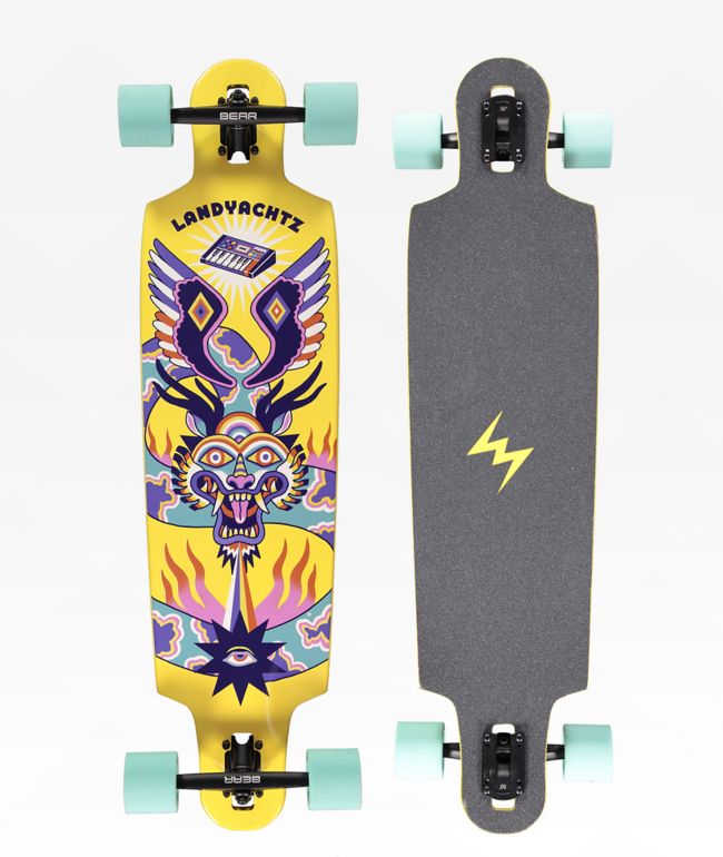 Landyachtz Cat Journey 38" Drop Through Longboard Complete